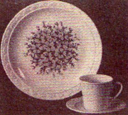 Garden Flat Cup & Saucer Set
