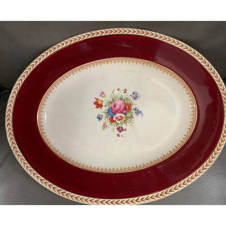 WW217 14" Oval Serving Platter