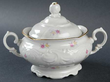 Spring Sugar Bowl & Lid