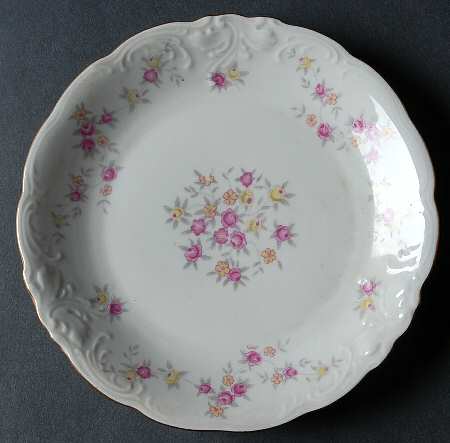 Spring Bread & Butter Plate