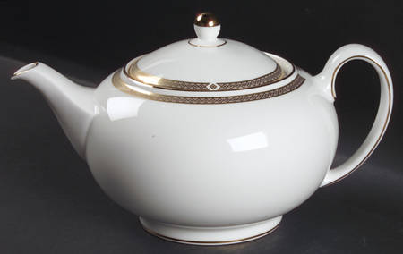 Golden Madrid Teapot & Lid