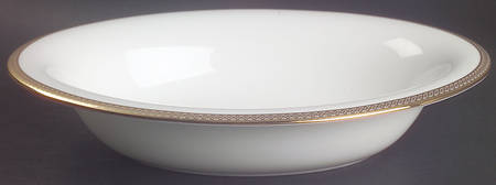Golden Madrid 9" Oval Vegetable Bowl