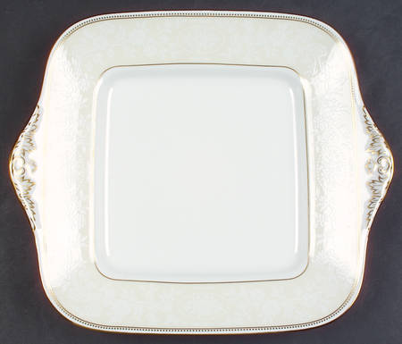 Mont Blanc Square Handled Cake Plate