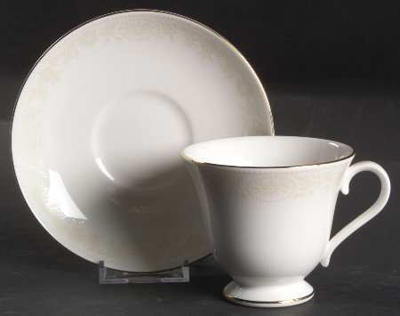 Mont Blanc Footed Cup & Saucer Set
