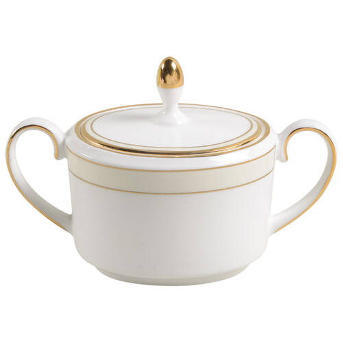 Champagne Duchesse Sugar Bowl & Lid