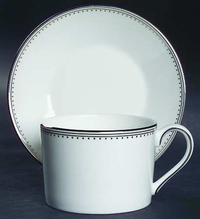 Flat Cup & Saucer Set
