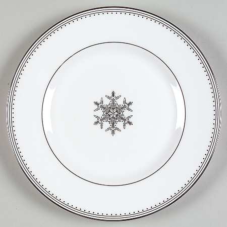 Grosgrain Accent Salad Plate