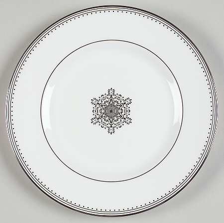 Grosgrain Accent Salad Plate