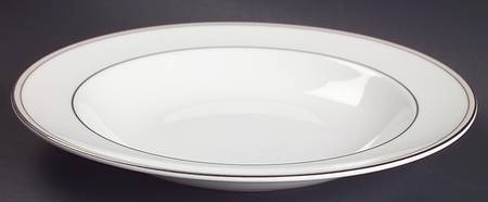 Pink Duchesse Large Rim Soup Bowl