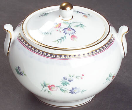 Sunburst 146 Shape Sugar Bowl & Lid
