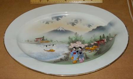 WRA2 16" Oval Serving Platter