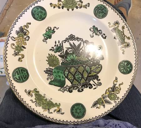 Basket Green by Wedgwood