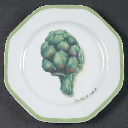 Vegetable Garden Bread & Butter Plate