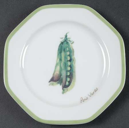 Vegetable Garden Bread & Butter Plate