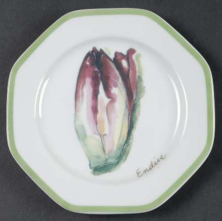 Vegetable Garden Bread & Butter Plate