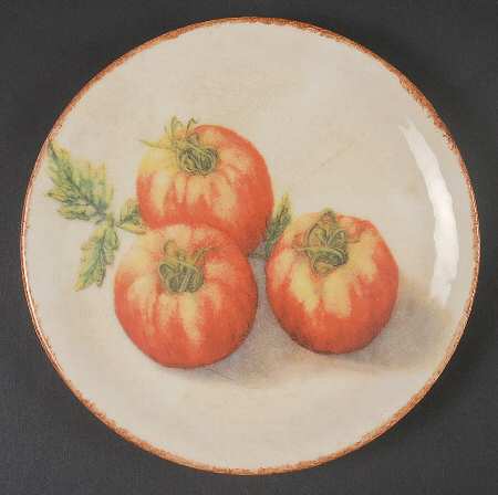 Jardin Potager Salad Plate