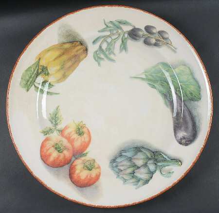 Jardin Potager 16" Chop Plate (Round Platter)