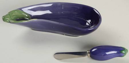 Jardin Potager Dip Bowl & Spreader Set