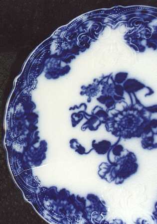 Cambridge (Flow Blue) by Wood &amp; Sons