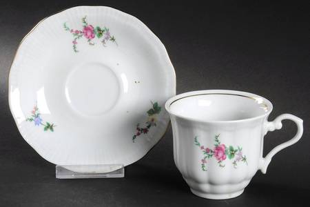 WLB41 Flat Cup & Saucer Set