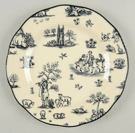 WOO81 Salad Plate