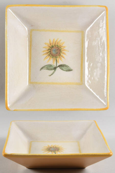 Verano Yellow Individual Salad Bowl