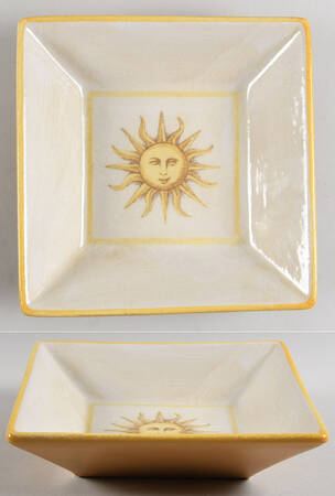 Verano Yellow Individual Salad Bowl