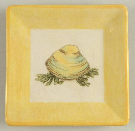 Verano Yellow Tapas Plate