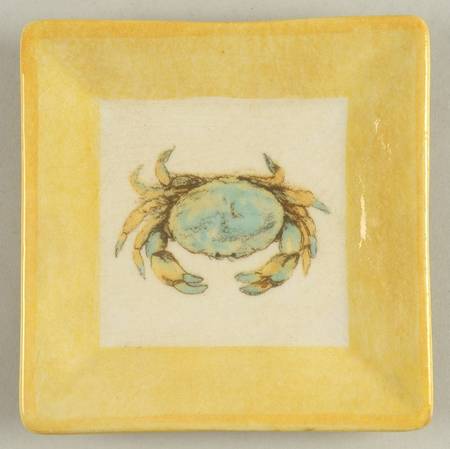 Verano Yellow Tapas Plate