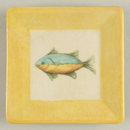 Verano Yellow Tapas Plate