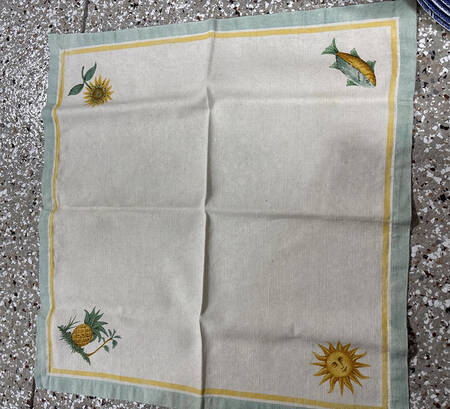Verano Blue Cloth Napkin