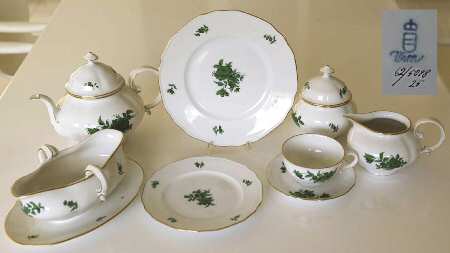 62-5098 Footed Cup & Saucer Set