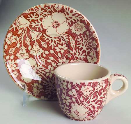 Festival Flat Cup & Saucer Set