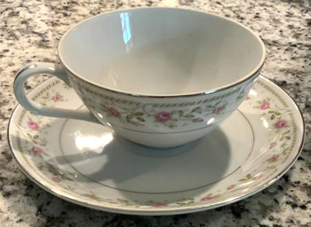 Stony Brook Flat Cup & Saucer Set