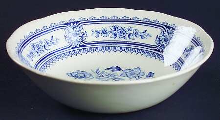 Dorset Blue (Scallop) Coupe Cereal Bowl