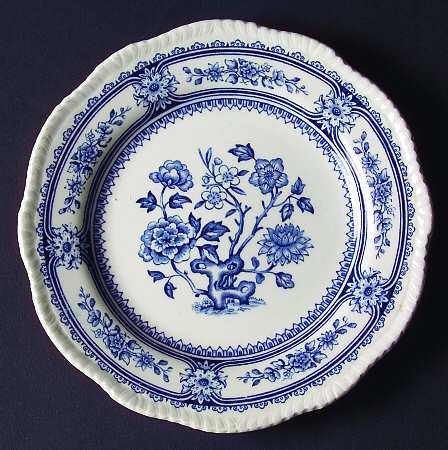 Dorset Blue (Scallop) Bread & Butter Plate
