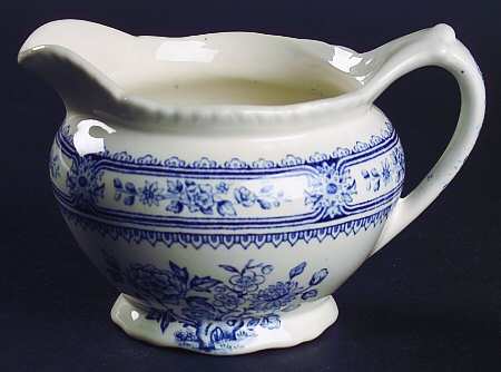 Dorset Blue (Scallop) Creamer