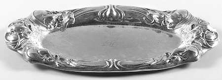 Eton (Sterling, Hollowware) Sterling Bread Tray