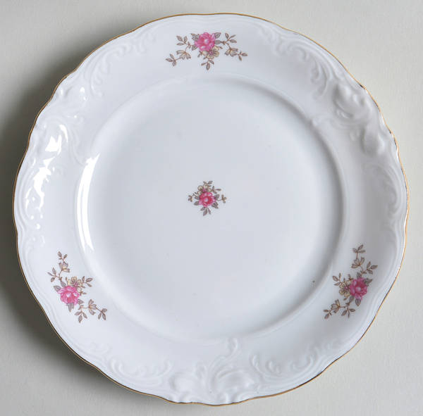 Tea Rose Bread & Butter Plate