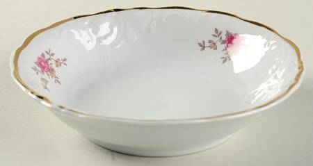 Tea Rose Fruit/Dessert (Sauce) Bowl