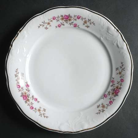 Tea Rose Dinner Plate