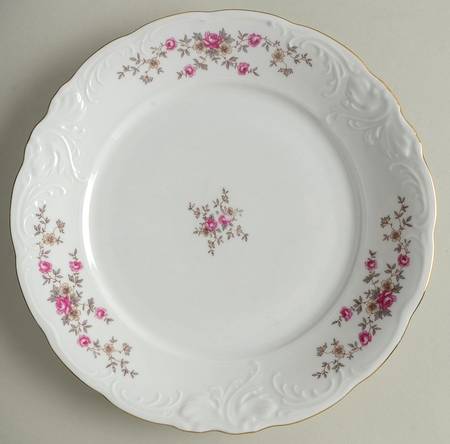 Tea Rose Dinner Plate