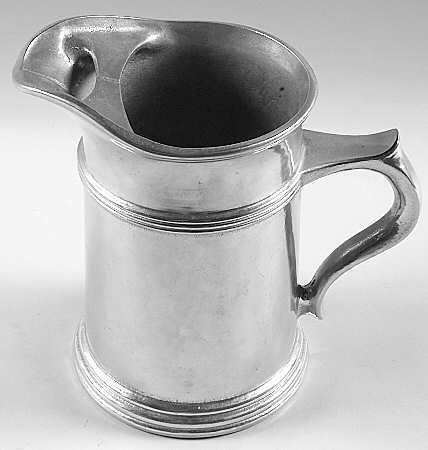 Commonwealth (Armetale, Hollowware, Satin) 80 Oz Water Pitcher with Ice Lip