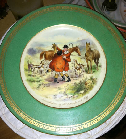 Jorrocks Dinner Plate