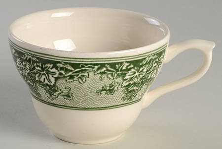 Kent Green Vine (Williams Sonoma) Flat Cup