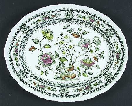 Dorset Green Multicolor (Scallop) by Wood &amp; Sons