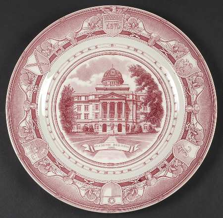 Texas A & M University Mulberry Dinner Plate