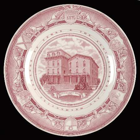 Texas A & M University Mulberry Dinner Plate
