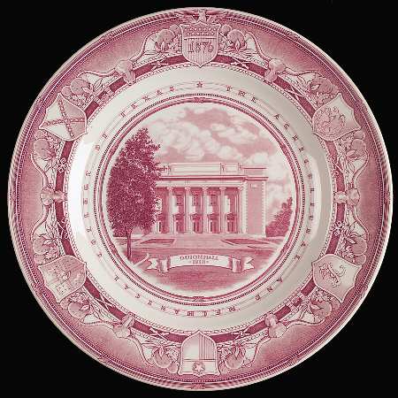 Texas A & M University Mulberry Dinner Plate