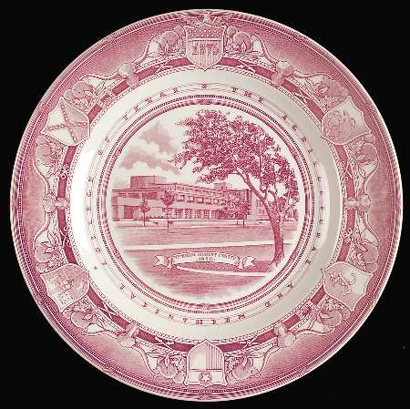 Texas A & M University Mulberry Dinner Plate